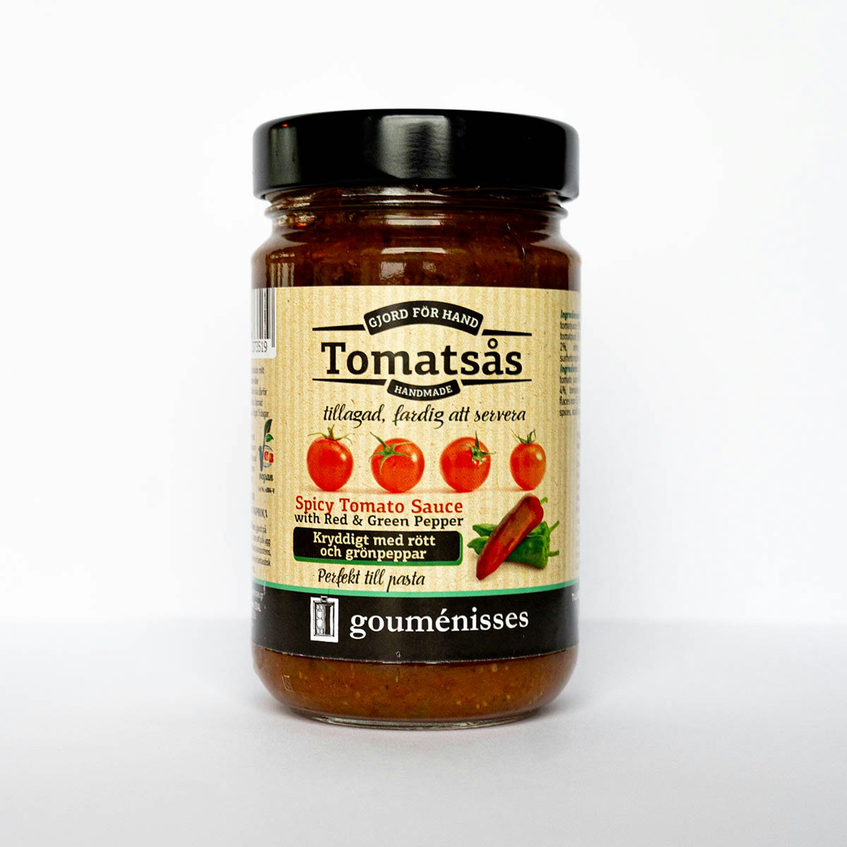 Hemlagad Kryddig Tomatsås med Paprika - 280g