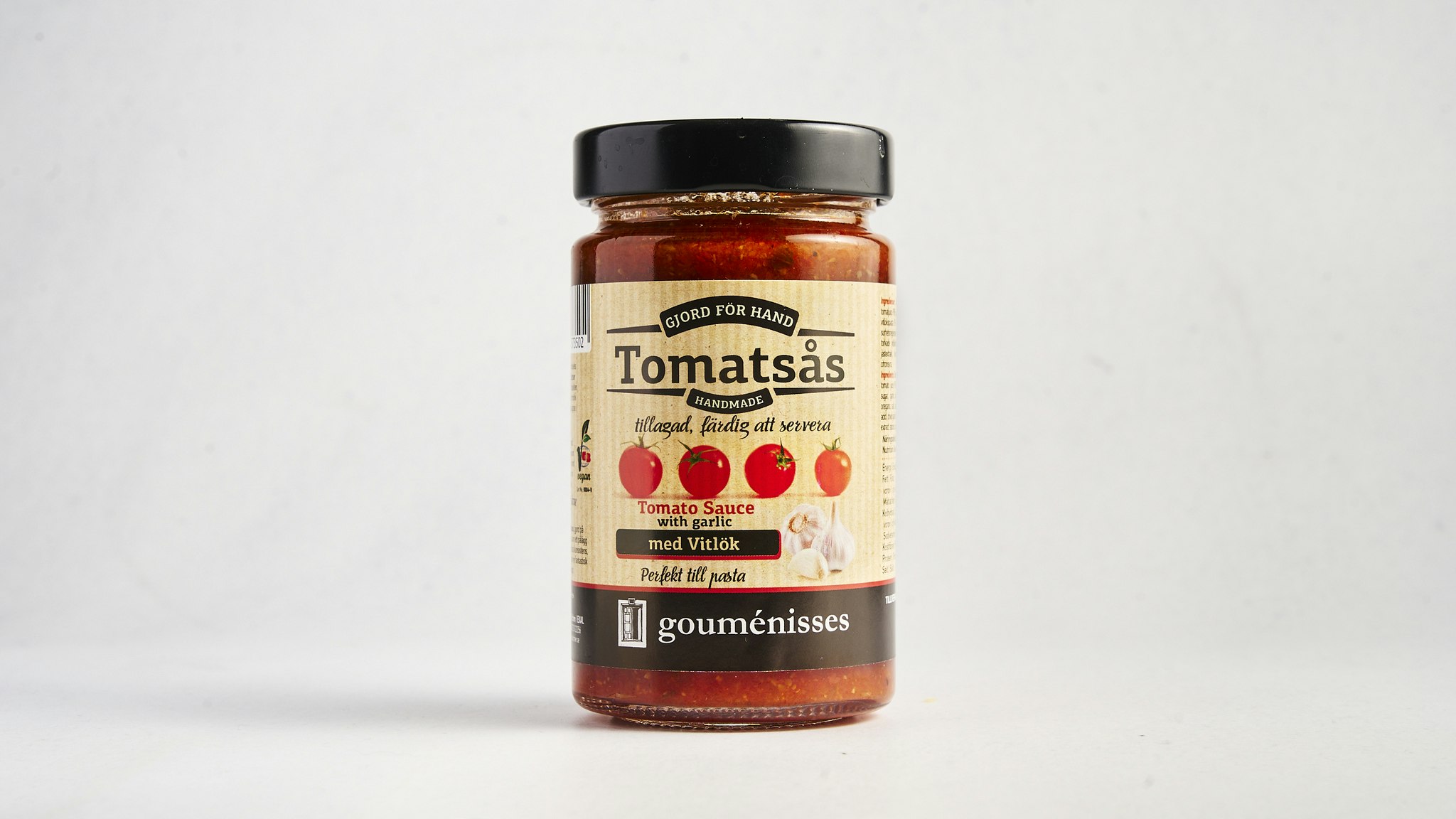 Hemlagad Tomatsås med Vitlök - 280g