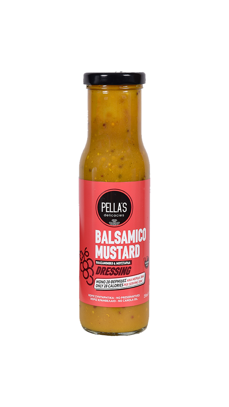 Balsamico med senap dressing