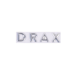 Krom dekal ¨DRAX¨ - Drax Rough