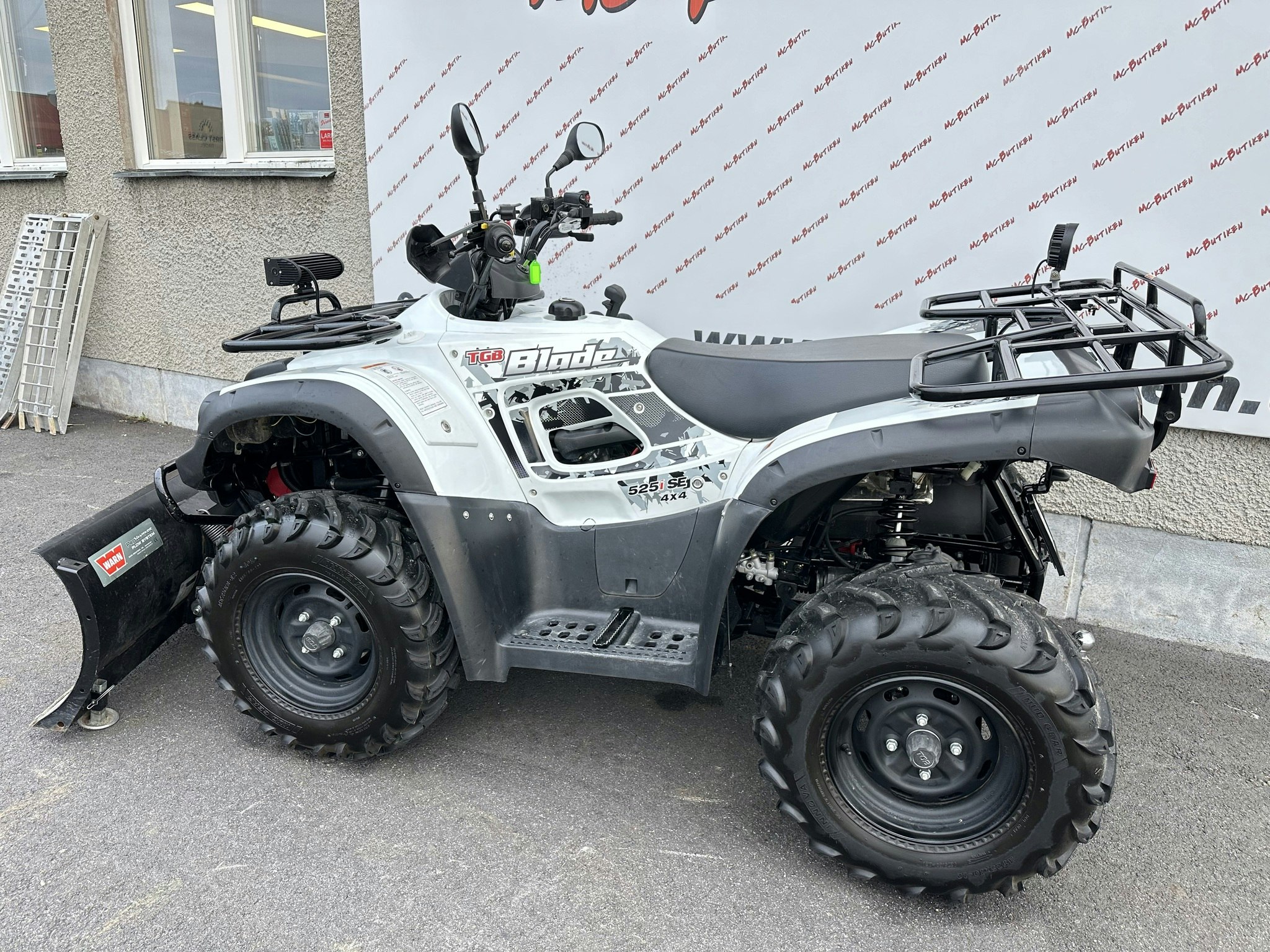 TGB Blade 525 inkl Warn plog (SÅLD)