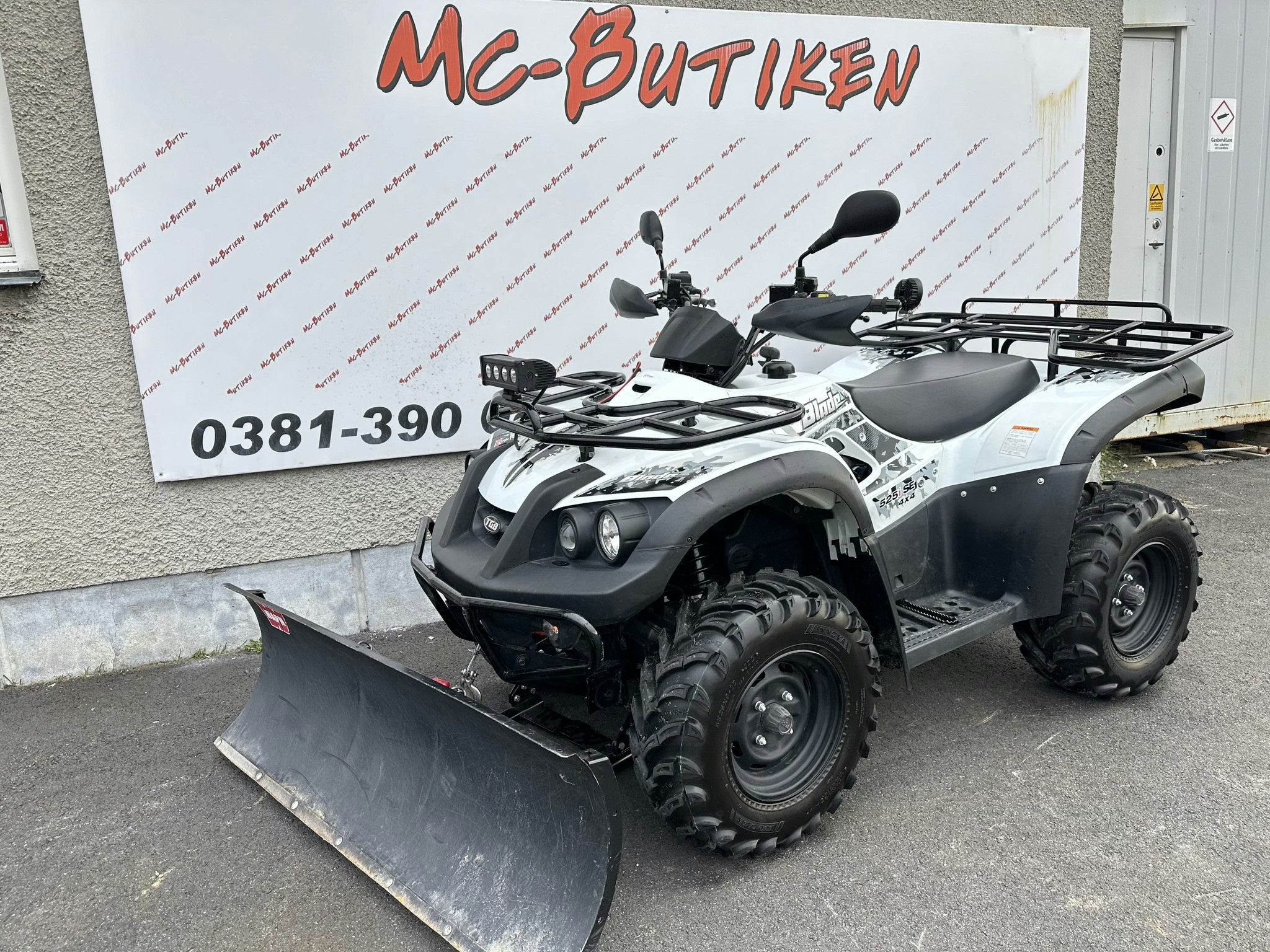 TGB Blade 525 inkl Warn plog (SÅLD)
