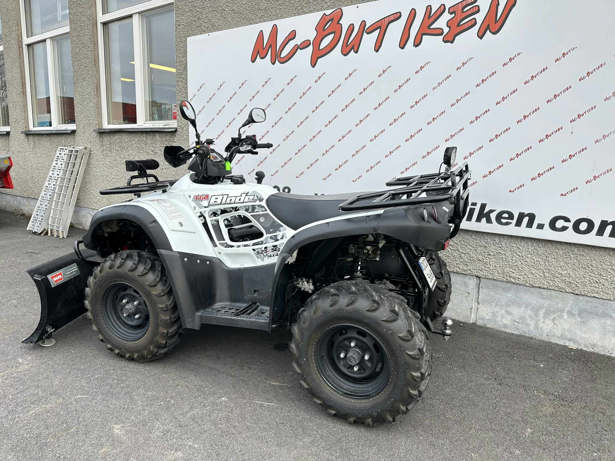 TGB Blade 525 inkl Warn plog (SÅLD)