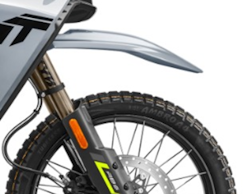 Framskärm hög grey - CFMOTO 450MT