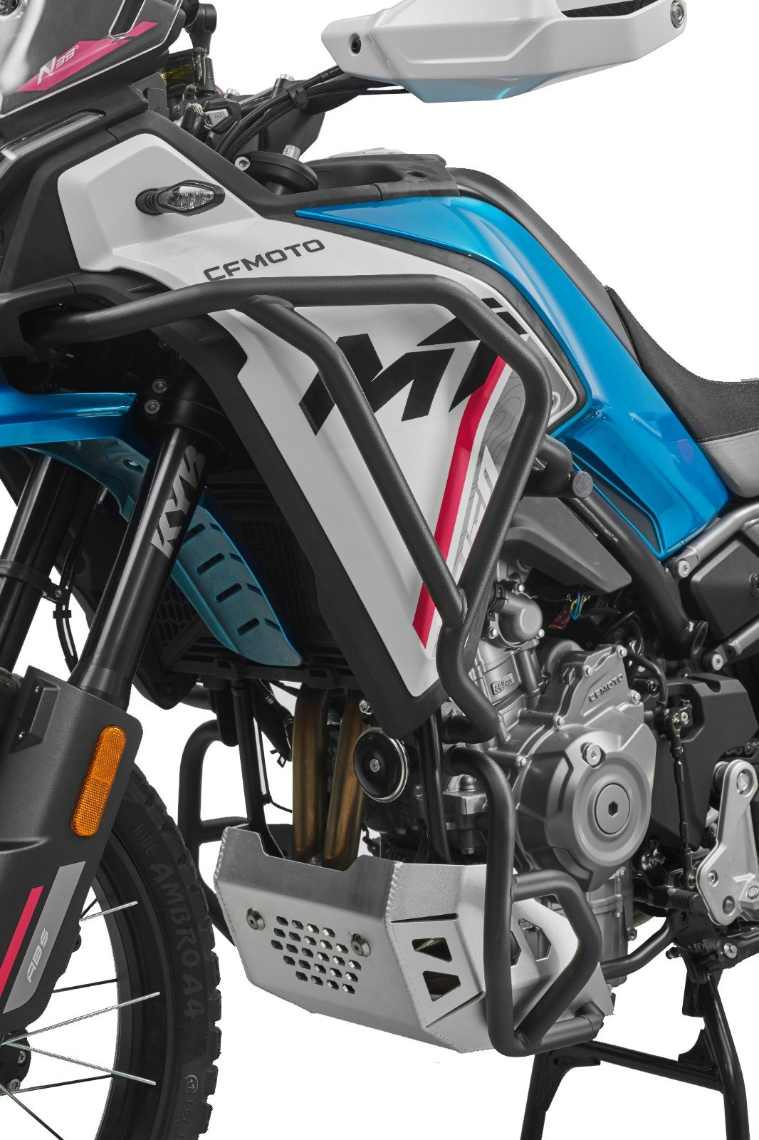 Övre stötbågar svart - CFMOTO 450MT