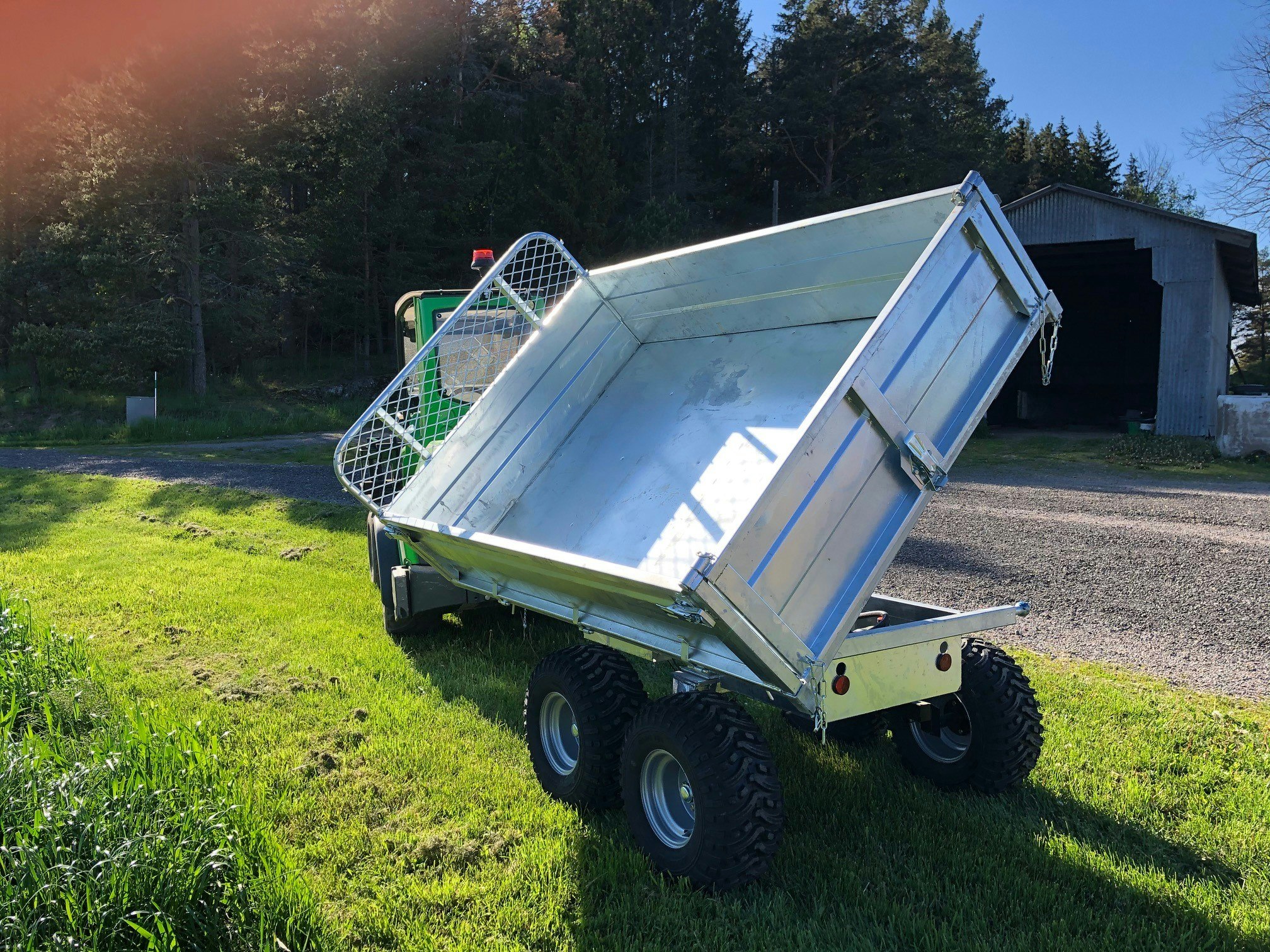 Oxen XL - Boggivagn Elektrisk tipp