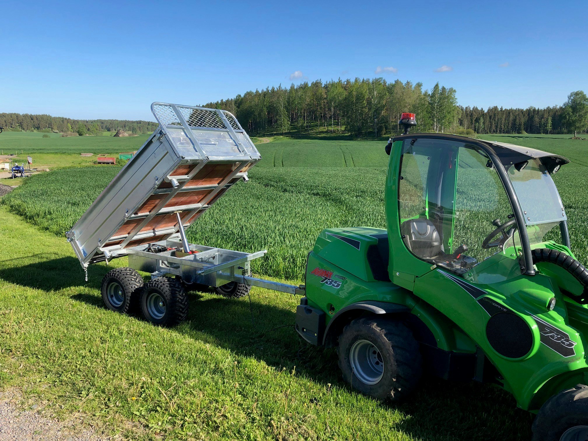 Oxen XL - Boggivagn Elektrisk tipp