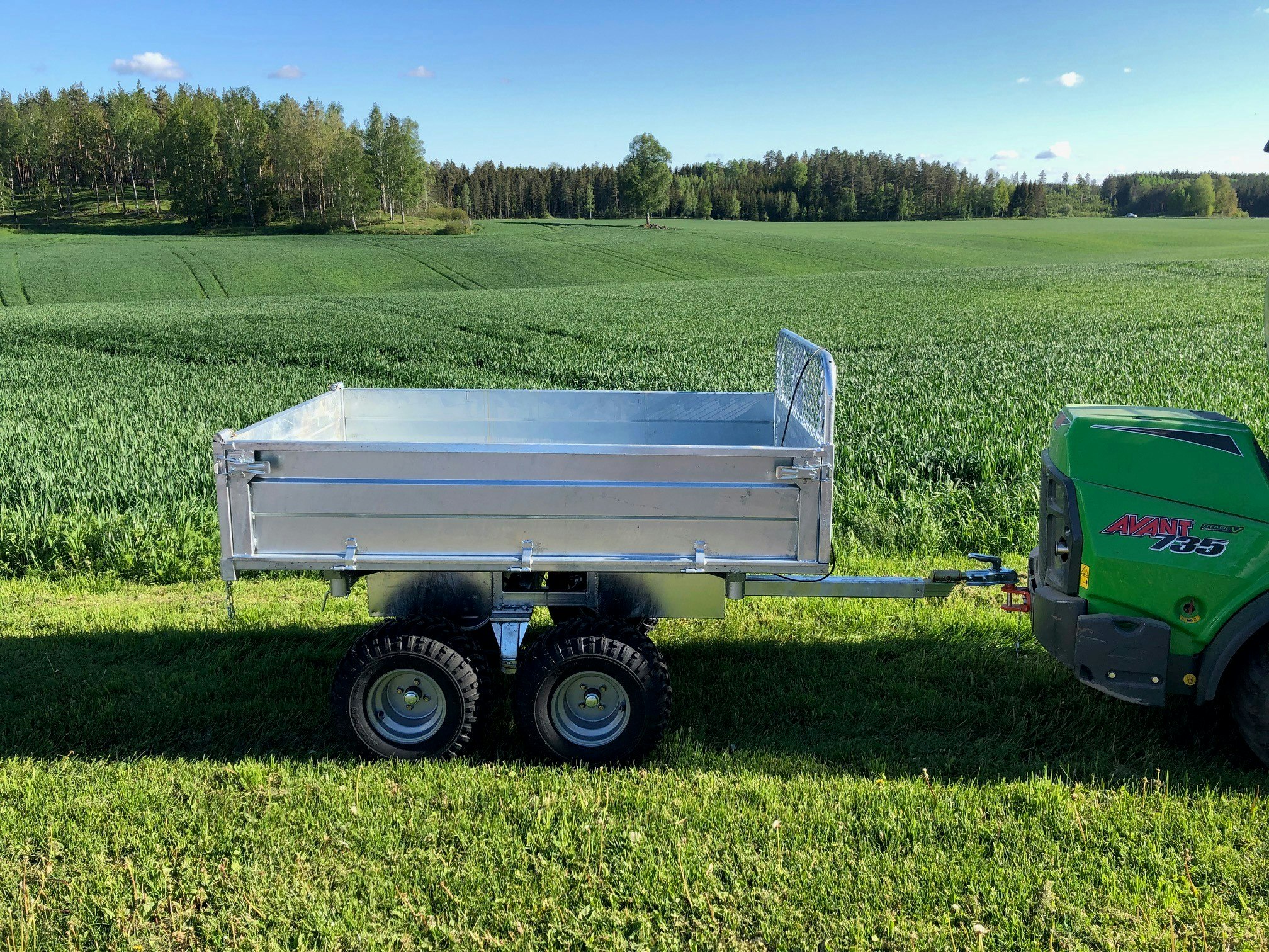 Oxen XL - Boggivagn Elektrisk tipp
