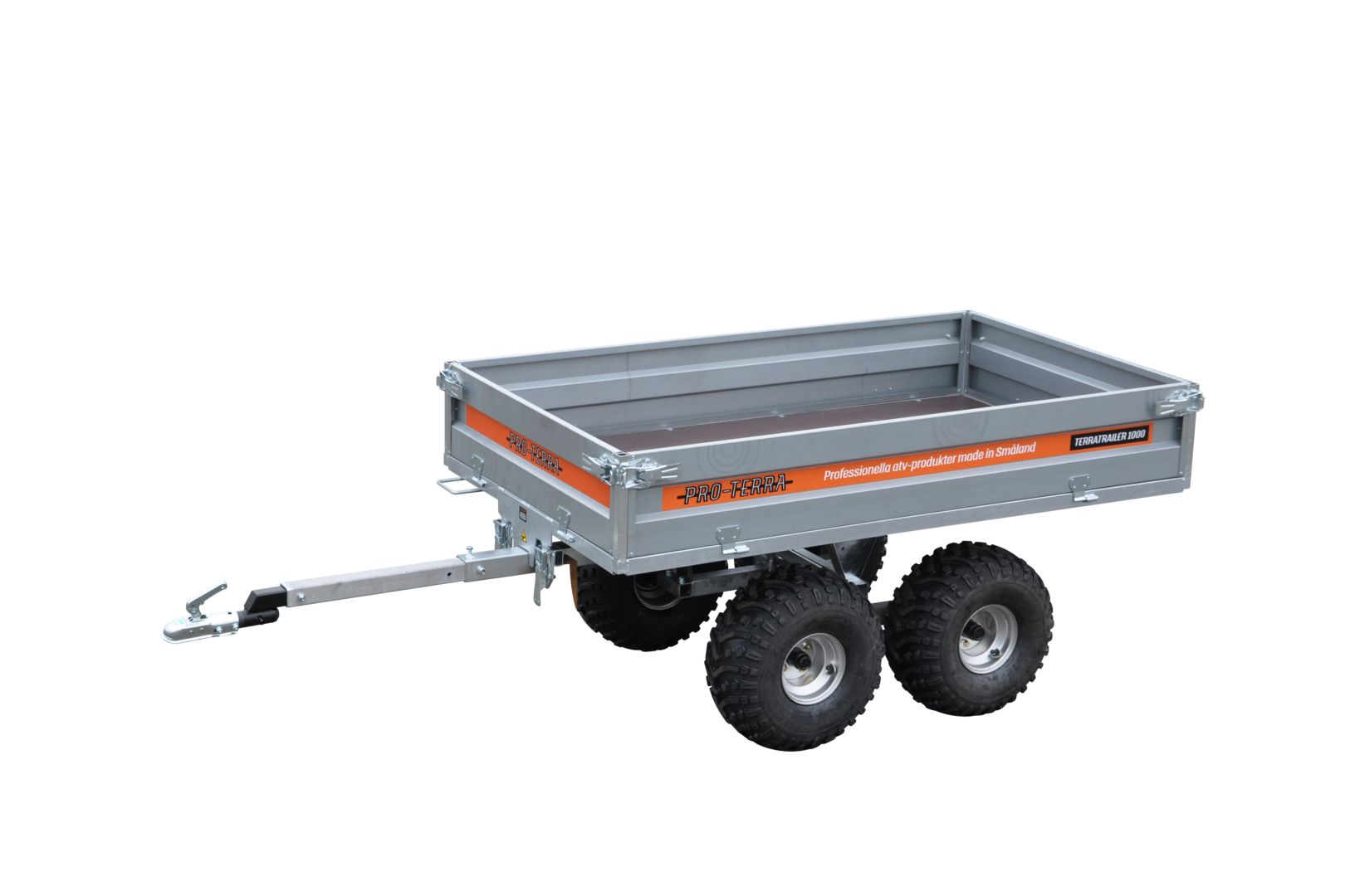 Pro-Terra - Flakvagn med boggie
