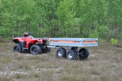 Pro-Terra - Flakvagn med boggie