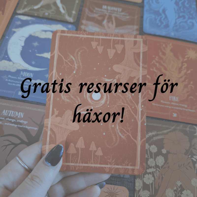 Gratis resurser för häxor!