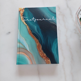 Tarotjournal (pocket) Turkos agat