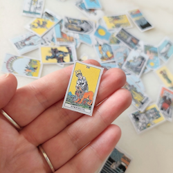Tarotkort klistermärken