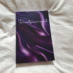 Tarotjournal Lila sammet (glansigt omslag)
