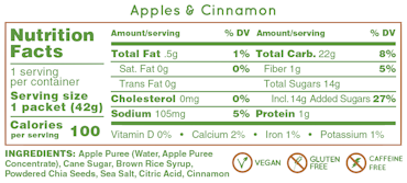Huma - Huma Gel Apples & Cinnamon, 42g