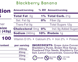 Huma - Huma Gel Plus Blackberry Banana, 42g