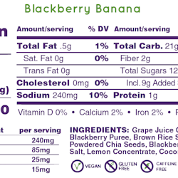 Huma - Huma Gel Plus Blackberry Banana, 42g