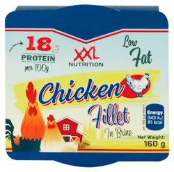 XXL Nutrition - Färdiglagad kyckling på burk, 160 gr