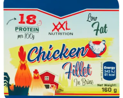 XXL Nutrition - Färdiglagad kyckling på burk, 160 gr