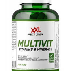 XXL Nutrition - Multivit Vitamins&Minerals, 120tabs