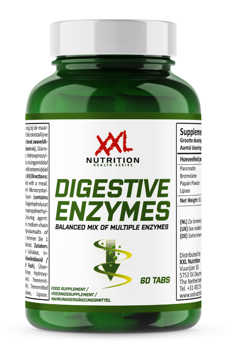 XXL Nutrition - Digestive Enzymes, 60 tabs