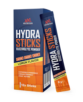 XXL Nutrition - Hydra Sticks, Electrolyte Powder, 12 Sticks