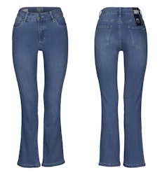 Tasty jeans flare ljus denim