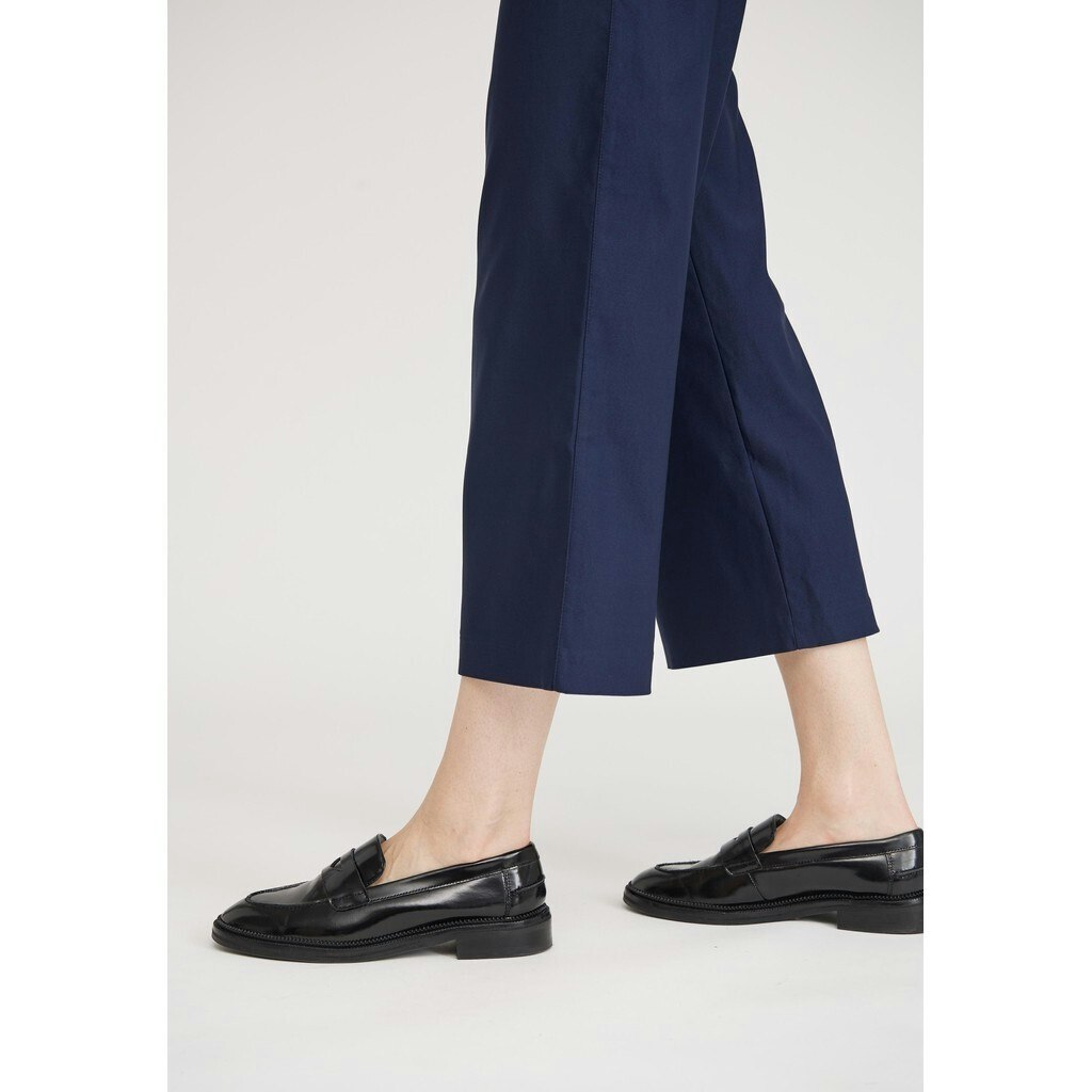 Donna loose cropped marinblå