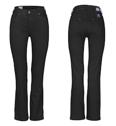 Tasty jeans flare svart