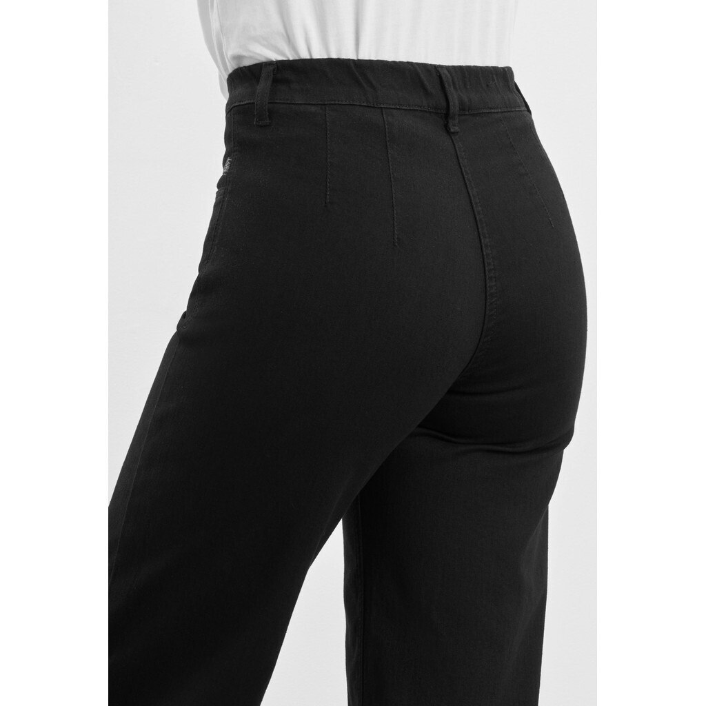Donna loose black denim