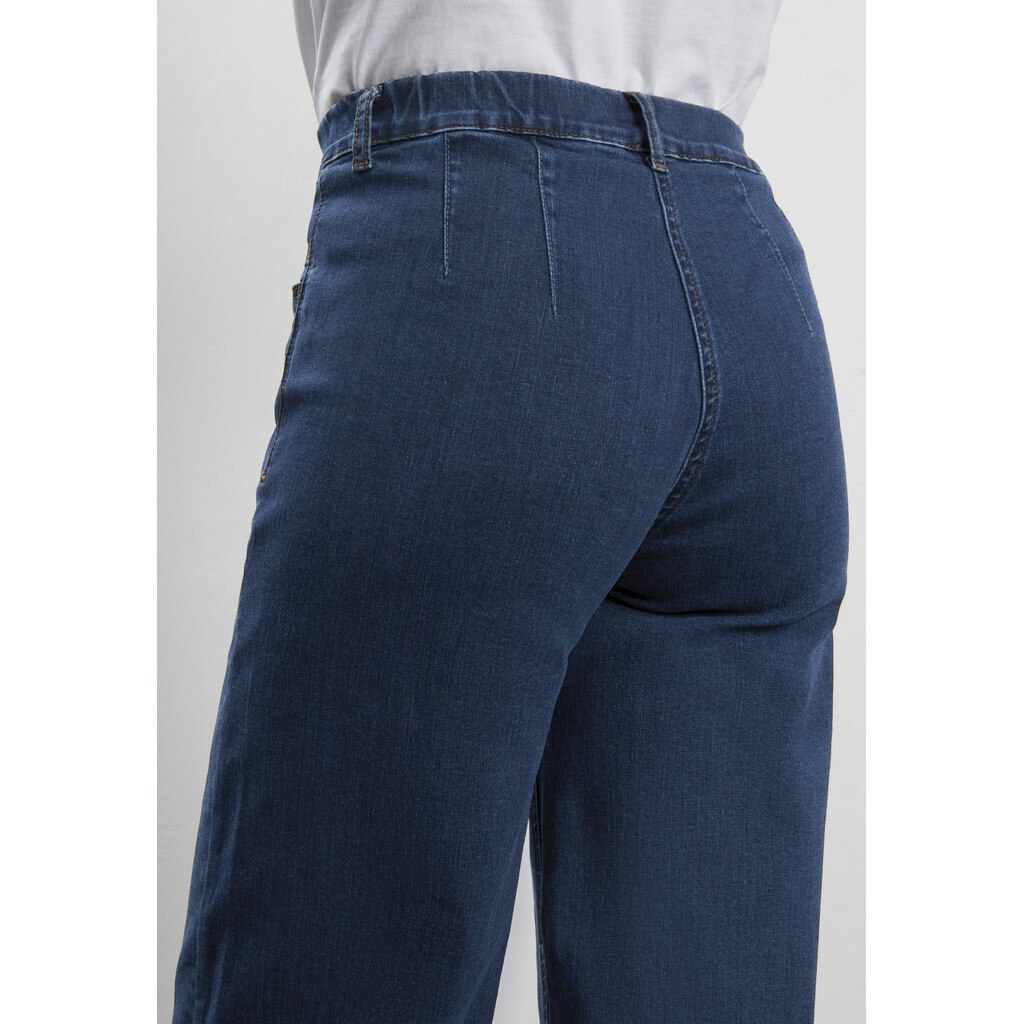 Donna loose dark blue denim
