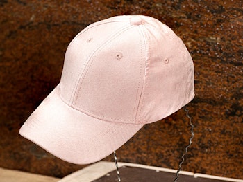 6 Panel Suede Pink