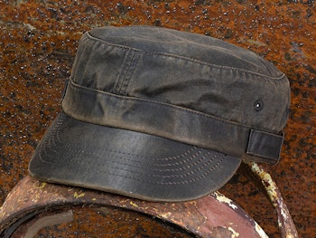 Military Oilskin cap