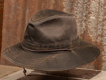 Fedora mesh hat