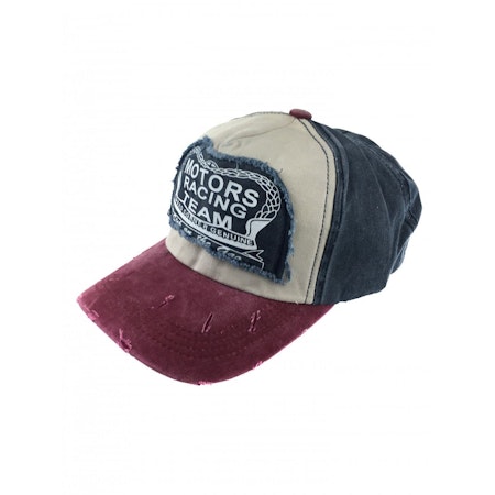 Vinröd baseballkeps vintage