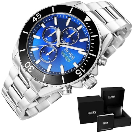 Hugo Boss Ocean Edition Chrono herrklocka 1513704 + BOX