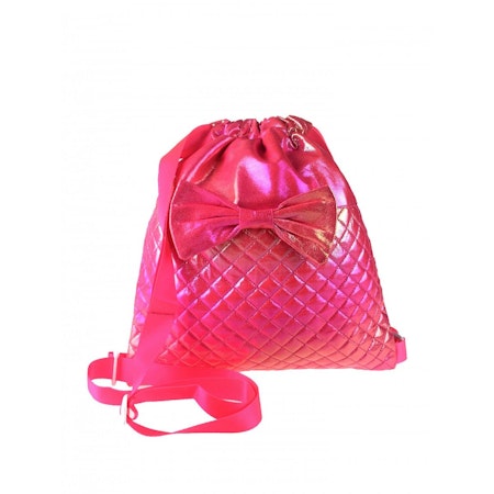 Gympapåse med rosett -rosa