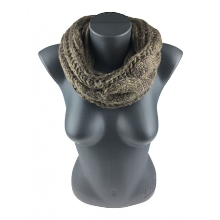 Snood, brunaktig