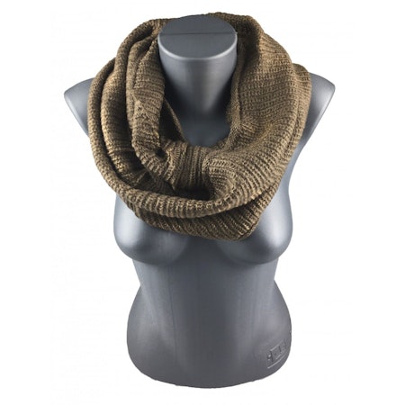 Snood, brun, modell 1