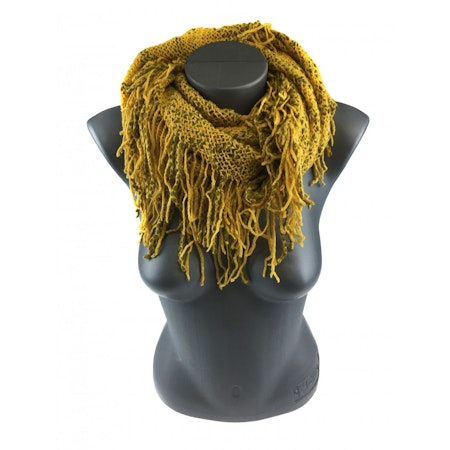 Snood, senapsgul, modell 2