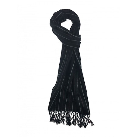 Halsduk / scarf, mörk