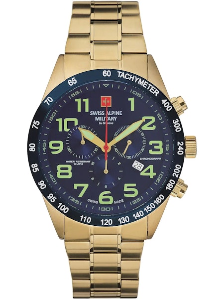 Swiss Alpine Military Herrklocka 7047.9115 – Kraftfull Precision och Robust Design