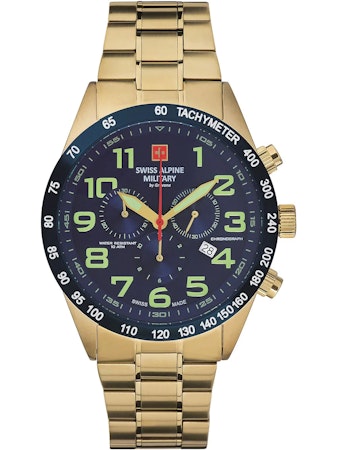 Swiss Alpine Military Herrklocka 7047.9115 – Kraftfull Precision och Robust Design