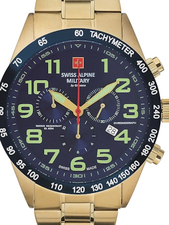 Swiss Alpine Military Herrklocka 7047.9115 – Kraftfull Precision och Robust Design