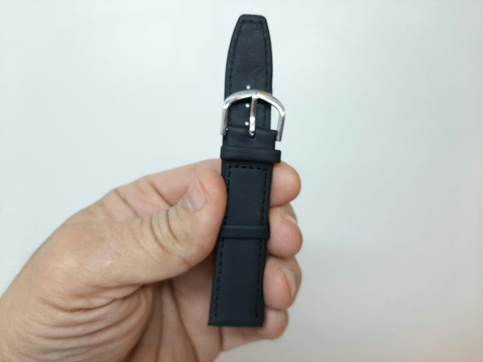 10st Armband SVART KALVSKINN (20 mm)