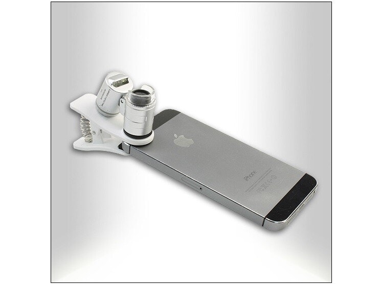 Mikroskop för mobiltelefon - 60x (Universial)