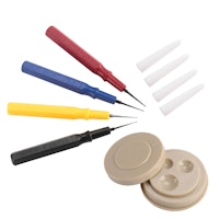 Olja set: Fyra stycken stift + Kopp