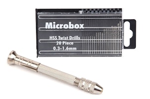 Borr / Handborr / Pin vise + Bits (20 st)