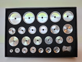 Pressplattor Dubbelskruvade Aluminium (25 st)