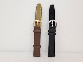 Armband BRUN/SVART KALVSKINN (14 mm)